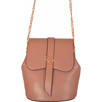 Kabelka Aaryans Dámská crossbody kabelka X040 tmavě růžová