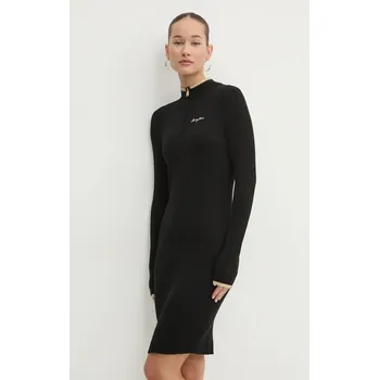 Dámské oblečení Šaty Tommy Jeans DW0DW19836 černá 99X, vel. L