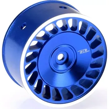 RC náhradní díl Revolution Design M17/MT44 hliníkový volant (modrý)