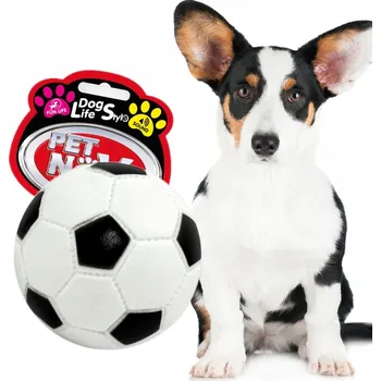 Hračka pro psa Pet Nova Míček Fotbalový 7 cm