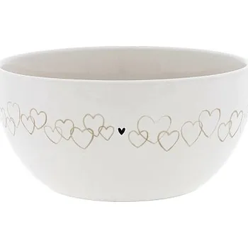 Bastion Collections Miska Bowl M Natural hearts all around, 600ml b330165