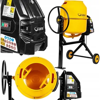 Stavební technika Cedrus Solidní míchačka na beton 120L 500W Cedbt120