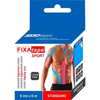 Zdravotnický materiál Fixa Tape Sport tejpovací páska elastická Standard