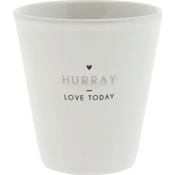 Bastion Collections Kelímek Espresso Paperlook HURRAY in black, 50ml b300035