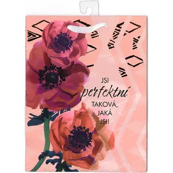 Dárková taška Albi Dárková taška M - TKB - JSI PERFEKTNÍ TAKOVÁ, JAKÁ JSI. 7950110