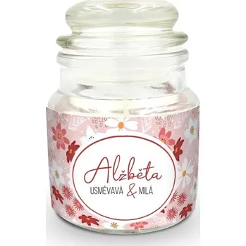 Svíčka Nekupto Jmenná svíčka - ALŽBĚTA f070003