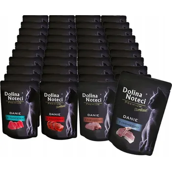 Krmivo pro kočku Mokré krmivo pro kočky Dolina Noteci bez obilovin mix chutí 40x85 g kapsička