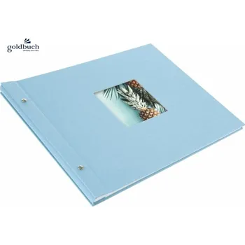 Šroubkové album klasik 39x31cm 28829 Goldbuch BELLA VISTA sky blue a330583