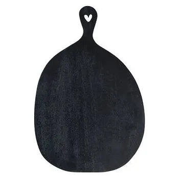 Kuchyňské prkénko Bastion Collections TRAY BLACK servírovací prkénko malé, 40x26x2cm b350057