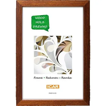 Rám na obraz Rámeček dřevěný Icar PINIA 3 21x30cm hnědý r050088