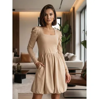 Dámské šaty Mikinové šaty VSB ZOJA s dlouhým rukávem, VELIKOST XXS/XS