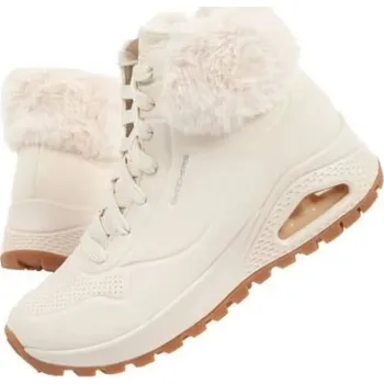 Dámská sportovní obuv SKECHERS UNO RUGGED - FALL AIR (39) Dámské zimní boty Béžové