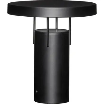 Venkovní osvětlení HÜBSCH LED stolní lampa BringMe, matná černá, výška 28 cm - Délka USB kabelu 200 cm černá matná 1 x 3 W LED - Doprava zdarma