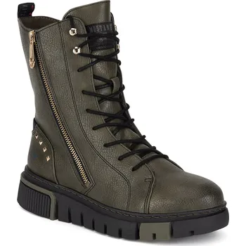 Dámské tenisky Mustang dámské khaki boty 1502-502