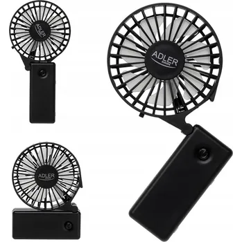 Domácí ventilátor Mini ventilátor Adler AD116606-02 černý
