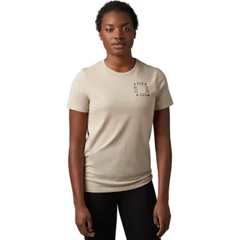 cyklistický dres FOX Hinkley Tee triko dámské béžová, S