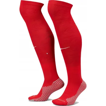 Štulpny Fotbalové štulpny Nike červené, velikost vel. 38-42