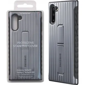 Pouzdro na mobilní telefon Zadní Kryt Samsung pro Samsung Galaxy Note 10e stříbrné