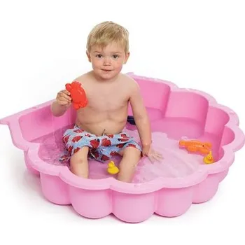 Hra na zahradu Paradiso Pískoviště mušle s víkem růžové