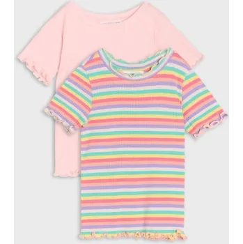 Dívčí oblečení Sinsay - Sada 2&nbsp;triček - vícebarevná - 853DO-MLC - 853DO-MLC-74
