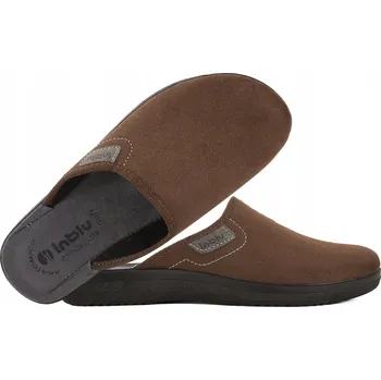 Pánské pantofle Pánské pánské pantofle (pantofle) PAPUČE domácí obuv DG082U INBLU 41