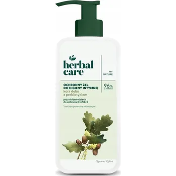 Intimní hygienický prostředek HERBAL CARE GEL PRO INTIMNÍ HYGIENU S KŮROU DUBU A PREBIOTIKY 330ml