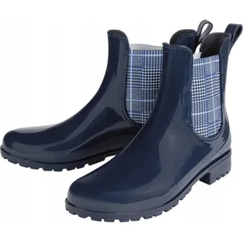 Dámská zimní obuv Kotníkové Boty holínky gumové, elegantní, krátké Chelsea, velikost 39