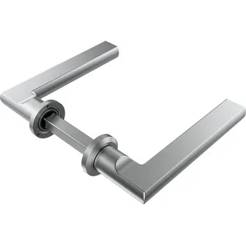 Dveřní kování BOT náhradní klika pro chytré kliky H1 stříbrná Tvar: Hranatá