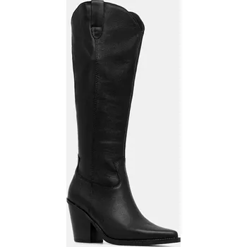 Dámské kozačky Kožené kozačky Aldo NEVADA 13672021.NEVADA černá 99X, EUR 37