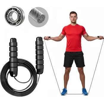 Švihadlo Švihadlo Profesionální boxerské tréninkové, nastavitelné, 280 cm, fitness