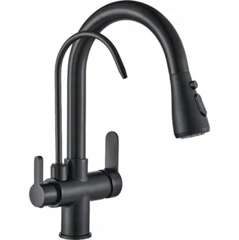 Vodovodní baterie Kuchyňská baterie stojánková MyQulife premium černá