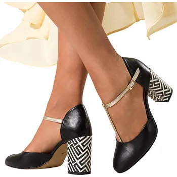 Dámské lodičky Casu dámské lodičky na sloupkovém podpatku, velikost 39