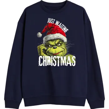 Pánská mikina PÁNSKÁ MIKINA GRINCH VÁNOCE MIKULÁŠ DÁREK S