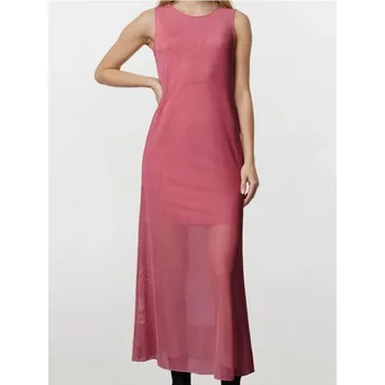 Oblečení a móda Sinsay - Dlouhá květinová šaty - růžová - 073IQ-30X - 073IQ-30X-L