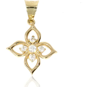 Přívěsek Zlatnictví Helios Zlatý přívěsek květ