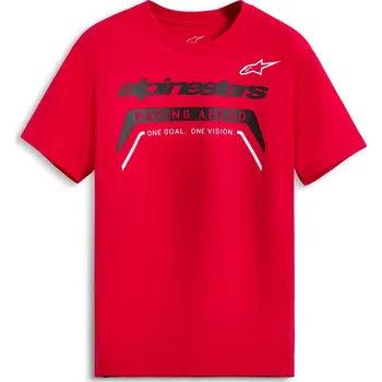 Pánské tričko triko Q3 CSF, ALPINESTARS (červená)