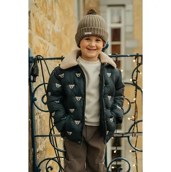 Dětská bunda Donsje Florus Jacket Koalas 4102101.98.128 námořnická modř 59X, vel. 122