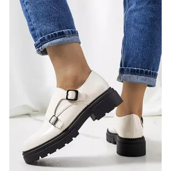 Dámská móda Dámské polobotky 210007BE-LA Ecru s černou - La.Fi Laura ecru-černá 40