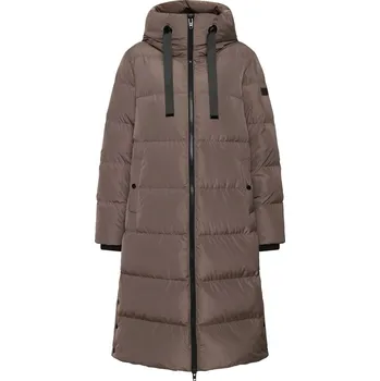 Dlouhý péřový kabát volného střihu ROCKANDBLUE CAMILA 105 cm 46