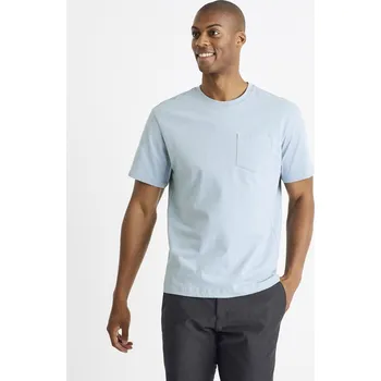 Pánské oblečení Celio Tričko s kapsičkou Cesolace - Pánské Celio šedá 1995541