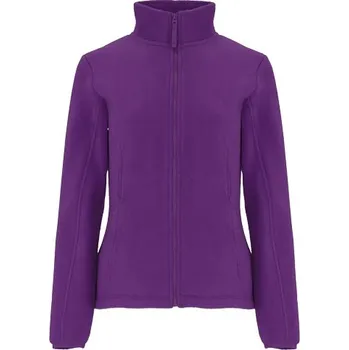 Dámská casual bunda Artic dámská fleecová celorozepínací bunda - Purpurová, XL