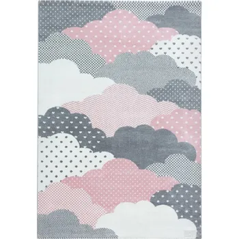 Koberec DOPRODEJ: 80x150 cm Dětský kusový koberec Bambi 820 pink, 80x150, růžová, dětský pokoj, Ayyildiz - 1 rok na vrácení + DOPRAVA ZDARMA k Vám i zpět