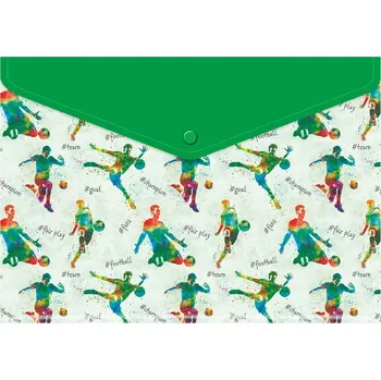 OBÁLKA NA DOKUMENTY A4 S PATENTKEM PP FOTBAL BIURFOL