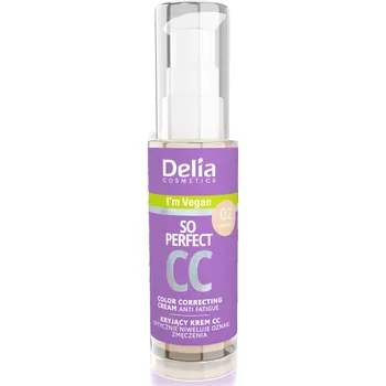 DELIA COSMETICS So Perfect Krycí CC Krém - 02 Medium 30ml