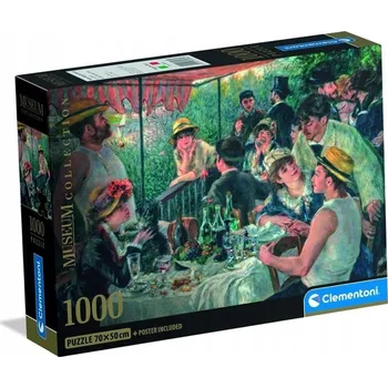 Puzzle PUZZLE 1000 MUSEUM MUNCH PLAVBA NA LOĎCE CLEMENTONI 37063