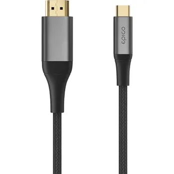 Video kabel Epico UltraLink HDMI/USB-C, 8K/60Hz, 2m (9915141900016) šedý