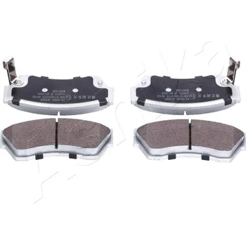 Brzdový systém Sada brzdových destiček, kotoučová brzda ASHIKA 50-08-805