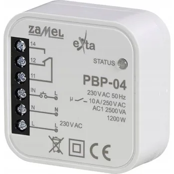 Relé ZAMEL BISTABILNÍ RELÉ DO KRABIČKY 230V PBP-04