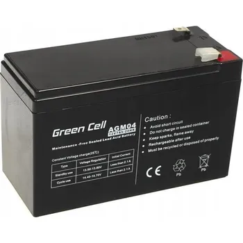 Trakční baterie Akumulátor Green Cell 12V/7Ah (AGM04)