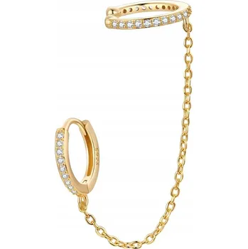 Náušnice Zlatá náušnice Náušnice Řetízek Stříbro 925 Náušnice Trusky